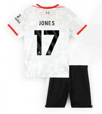 Liverpool Curtis Jones #17 Tredje Kläder Barn 2024-25 Kortärmad (+ Korta byxor)